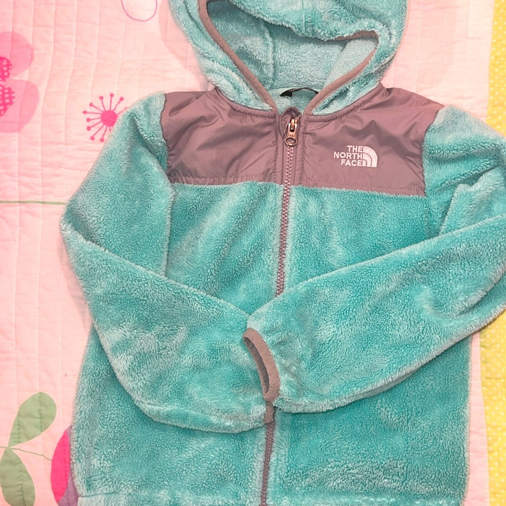 5T North Face jacket Teal